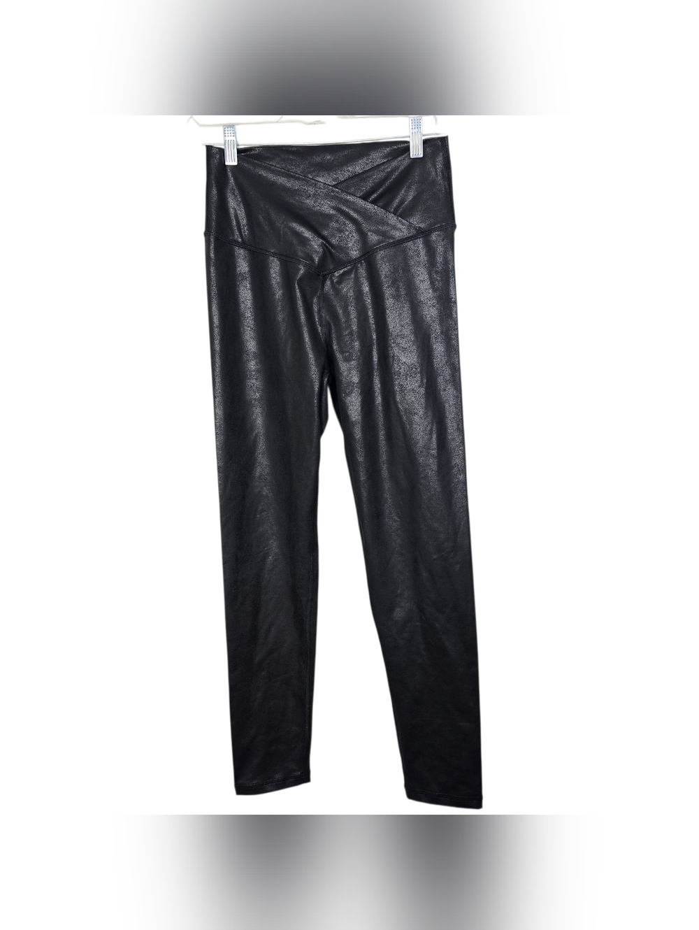 Offline By Aerie Black Faux Leather Leggings L
